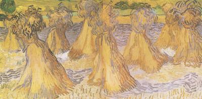 Vincent Van Gogh Sheaves of Wheat (nn04)